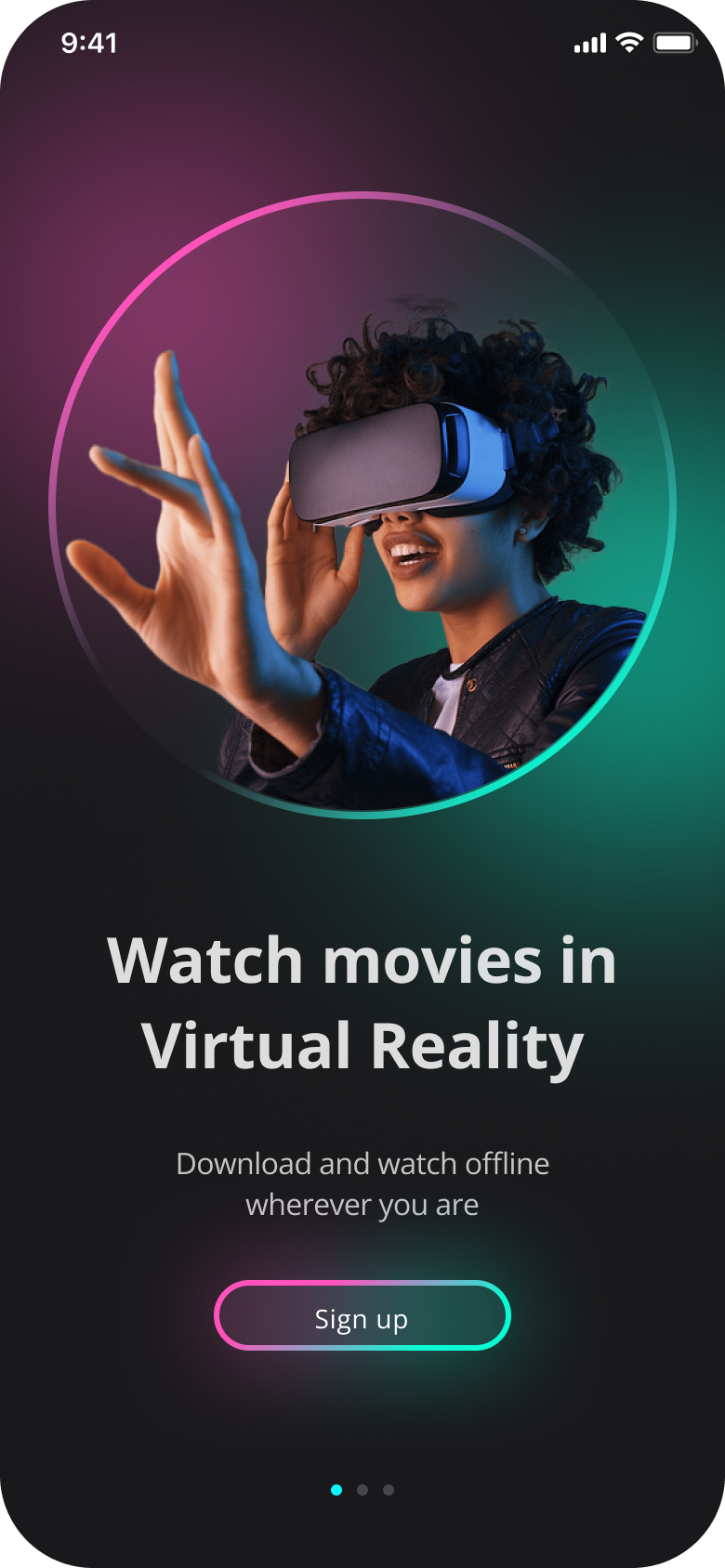 App interface preview