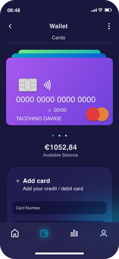 App dashboard preview